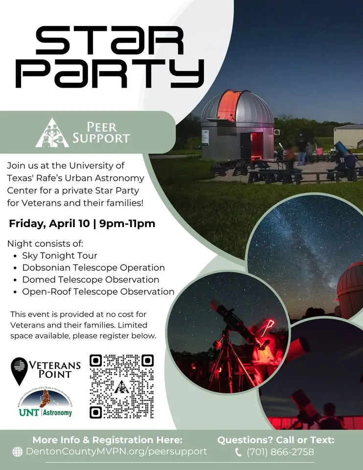 Star Party for Veterans and their Families