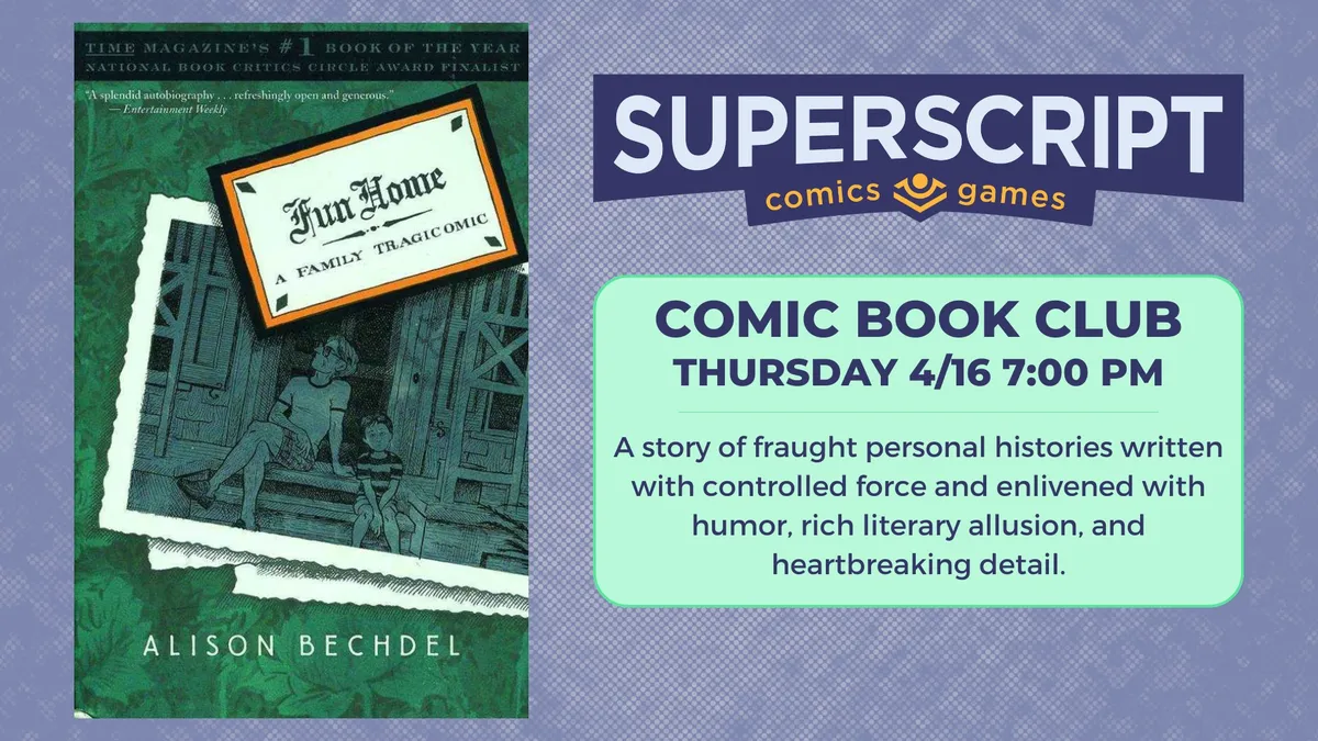 Comic Book Club: Fun Home