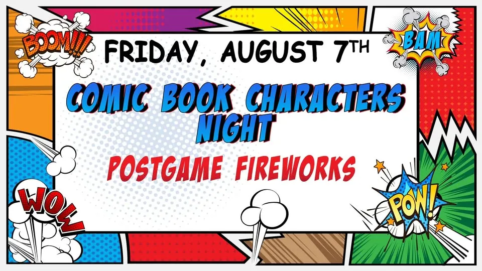 Comic Book Night at Clearwater Threshers