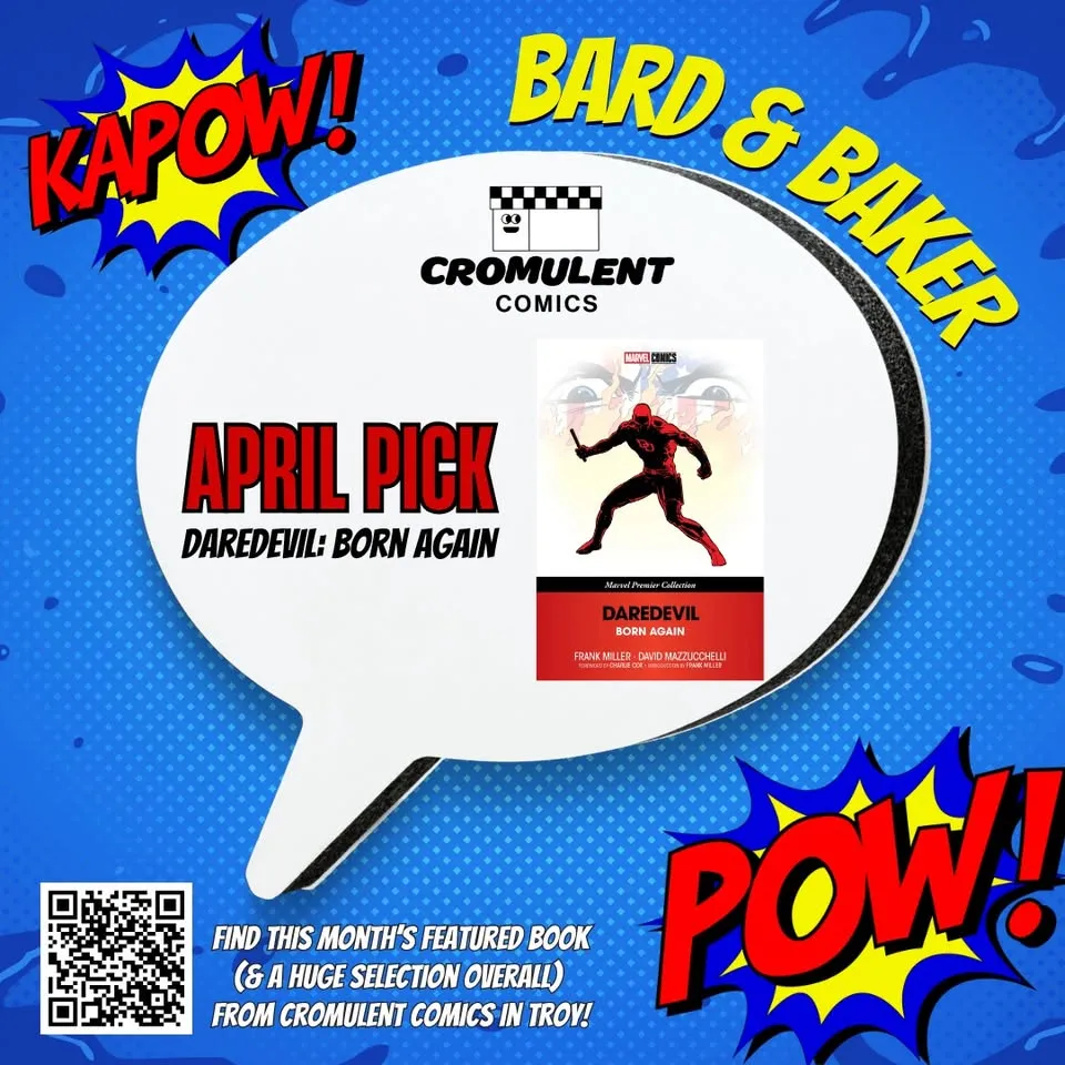 Cromulent Comic's Comic Book Club Meetup: Daredevil (Born Again)