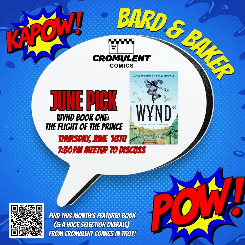 Cromulent Comic's Comic Book Club Meetup: WYND Book 1