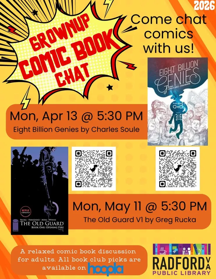 Grownup Comic Book Chat: Eight Billion Genies