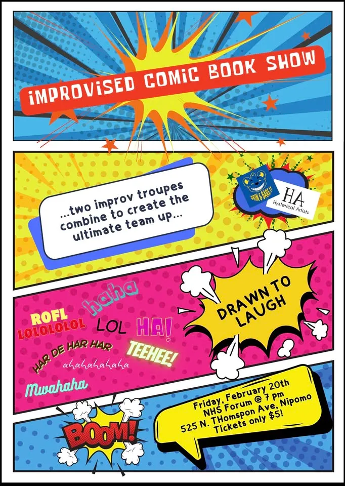 Improvised Comic Book