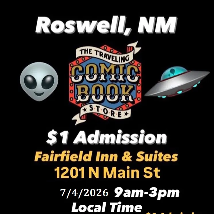 Roswell, NM - The Traveling Comic Book Store