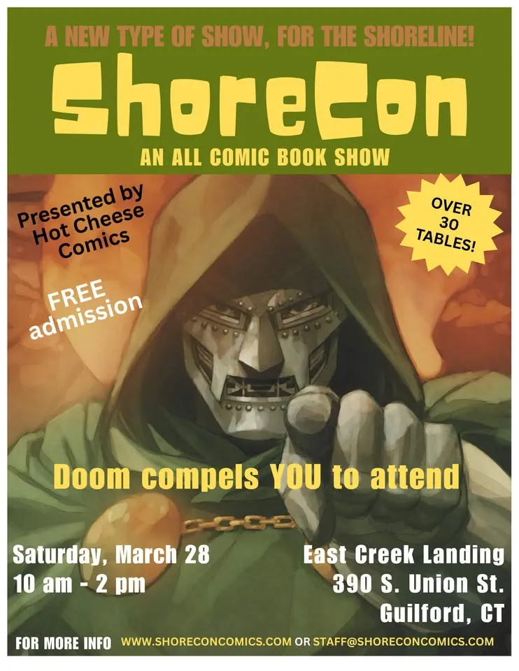 ShoreCon ALL Comic Book Show; Guilford, CT