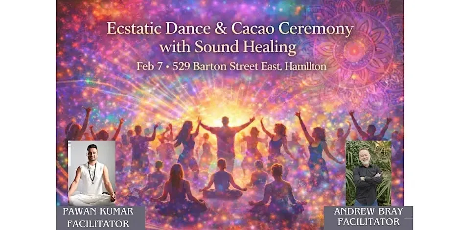 Ecstatic Dance & Cacao Ceremony with Sound Healing
