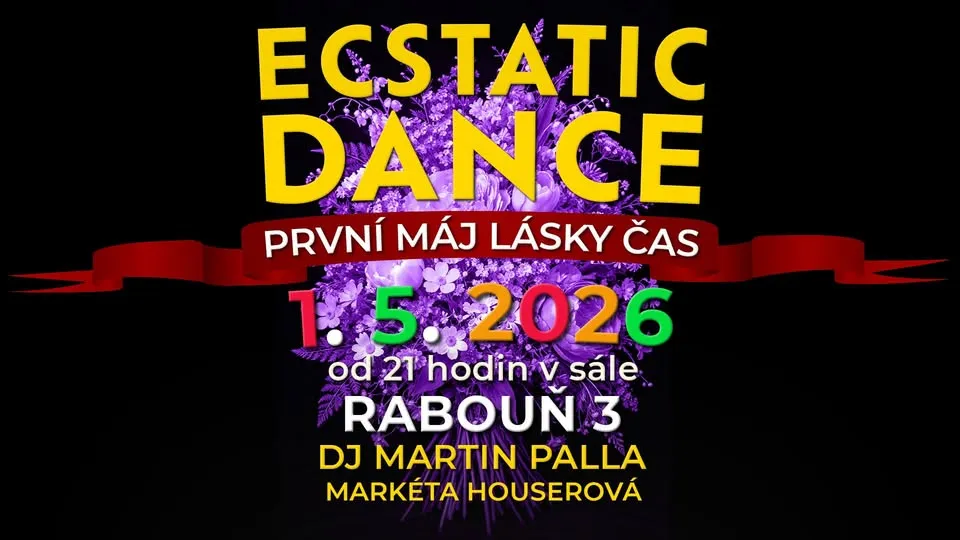 Ecstatic Dance První MáJ 🌸 LáSky čAs V Tanci