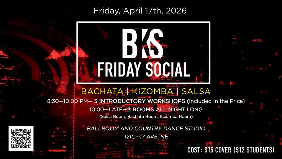 BKS (Bachata Kizomba Salsa) Friday Social