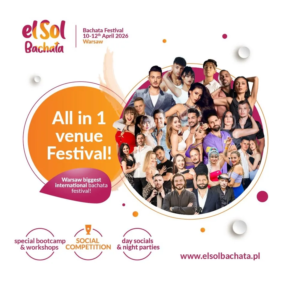 elSol Bachata Festival 2026 OFFICIAL | 10-12 April | Warsaw, Poland