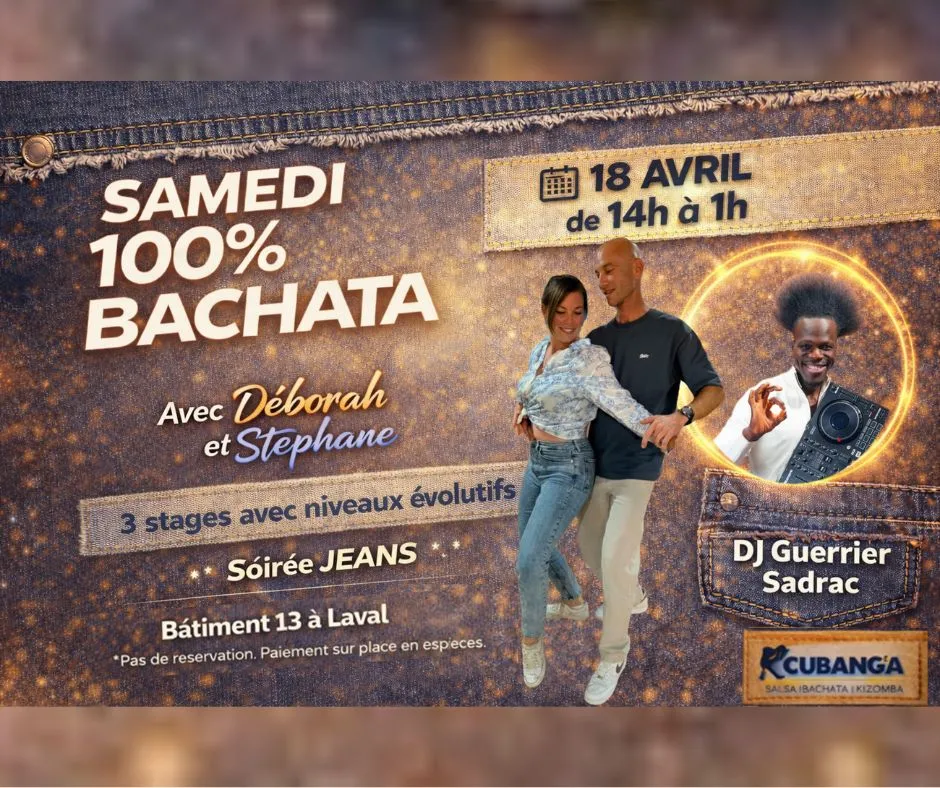 ✨️ Samedi 100% Bachata ✨️