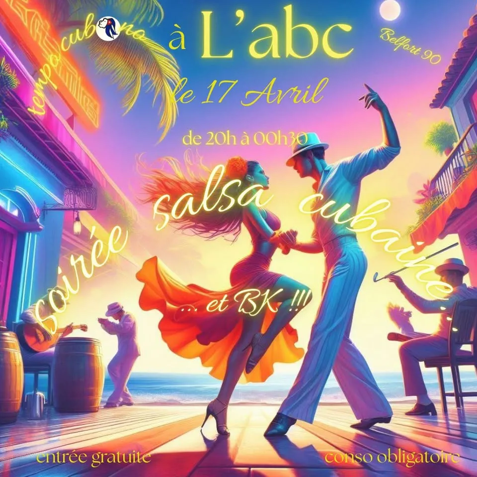 Soirée Salsa Cubaine et BK