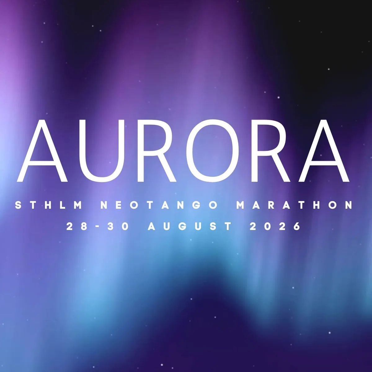 AURORA - Neotango Marathon Stockholm
