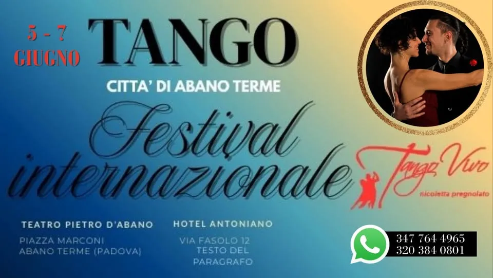 Tango Festival Internazionale Abano Terme