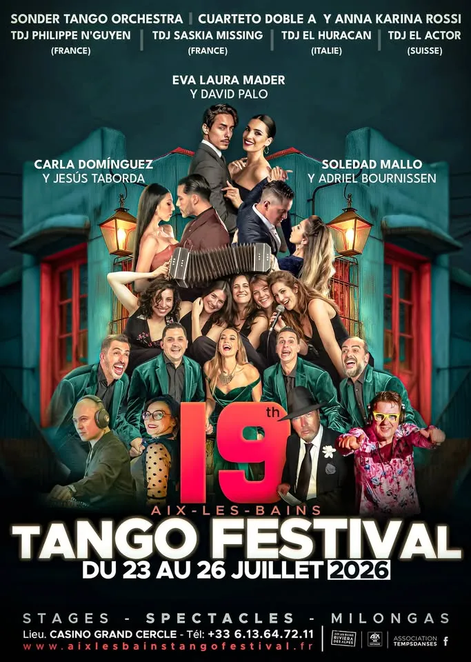 AIX LES BAINS TANGO Festival (19th)