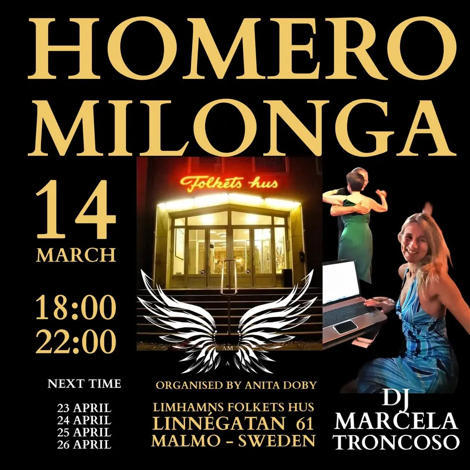 Homero Milonga - 14 Mars - Dj Marcela